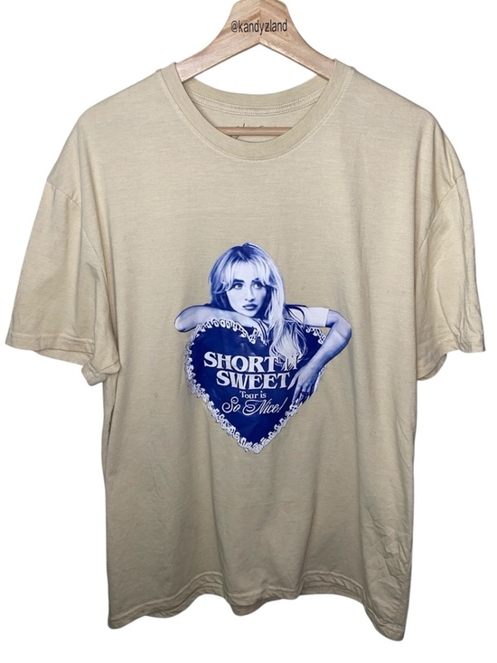 Sabrina Carpenter Tops - SABRINA CARPENTER Authentic Concert Tour Tee